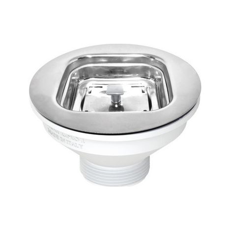 PILETTA 114 MM TAPPO CESTELLO QUADRATO- 11/2- DH- pezzi 1