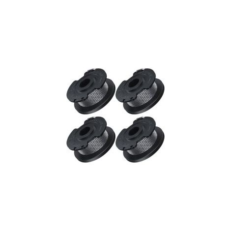 Hilo para desbrozadora de 1,6 mm de diámetro y 5 m de longitud, compatible con Bosch, apto para desbrozadoras inalámbricas EasyGrassCut. Contiene 4 carretes de hilo para desbrozadora F016800569 - Crez