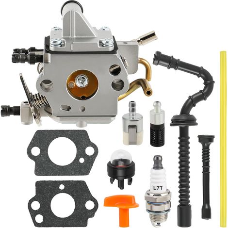 1137-120-0650 Vergaser passend für Stihl MS192 MS192T MS192TC Kettensäge Carb Ersetzen Sie Zama C1Q-S258 mit Kraftstoffleitungsfilter Zündkerze Tune-up Kits (1/5)