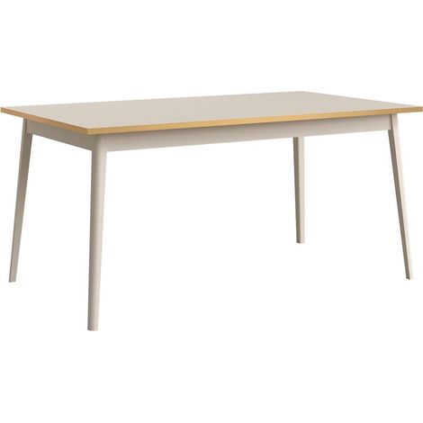 Esstisch Design AZURÉA – 180 cm – Sandfarben