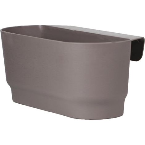 Large Capacity Hanging Flower Pot Shockproof Drainage Hole Flowerpot Garden Supplies Gray L451518cm (1/3)