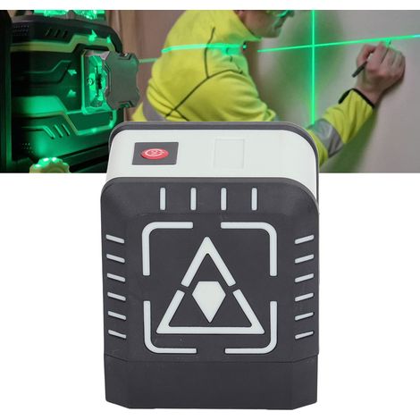 Niveau à bulle autonivelant avec réticule et indication visuelle du niveau (1/5)