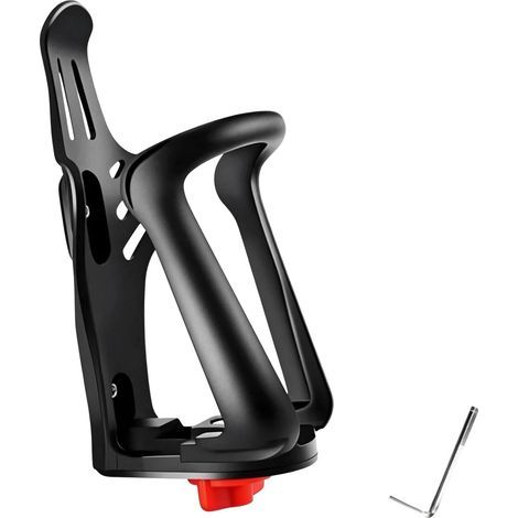 Portabotellas para bicicleta, portavasos ajustable para motocicleta y bicicleta, soporte para botellas para cuadro y manillar, apto para bicicletas de montaña, bicicletas de carretera y patinetes. (1/5)