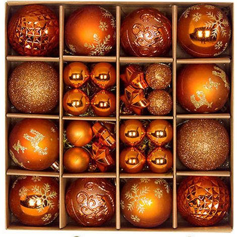 Décorations de Noël, décorations pour sapin de Noël, boules décoratives incassables à suspendre pour sapin de Noël, décorations de Noël en vrac pour décoration de table (1/5)