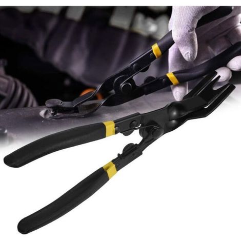Pince a Degrafer en Acier Porte de Voiture Automatique Clip Universelles Outil Demontage Garniture Voiture Pince à Clips Voiture (1/5)