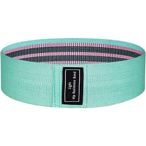 Bandes De Résistance - Pour Jambes Et Fessiers - Tissu Épais Antidérapant Avec Latex Intérieur - 5 Niveaux De Résistance - Lot De 5 (1/5)
