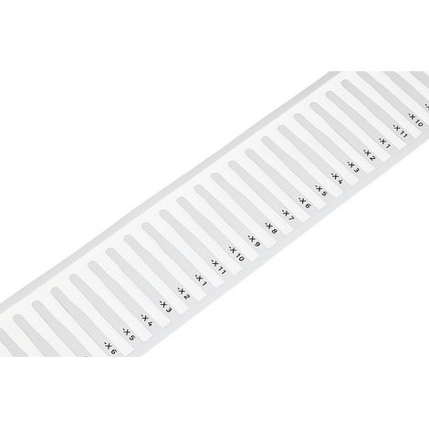 WAGO 211-811 Etichette per stampante a trasferimento termico Bianco Numero di marcatori: 2500 2500 pz. (1/2)