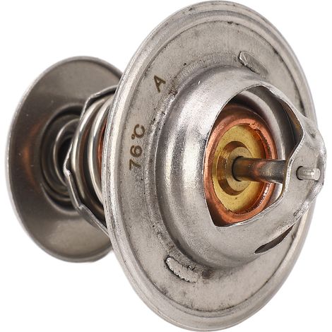 Thermostat de moteur 76 °C en alliage anti-vieillissement 1265869 pour pelle hydraulique Caterpillar 325D 329D (1/5)