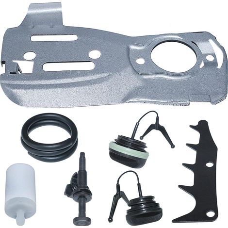 Pour Husqvarna 353 346XP Pour tronçonneuse, kit de plaque de guide-chaîne, 537215202, 503903901, 537405601 (1/5)