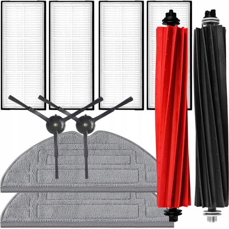 Set di 10 accessori per RoboRock S8 S8 MAX S8 ultra: spazzole, filtri e panni. (1/5)