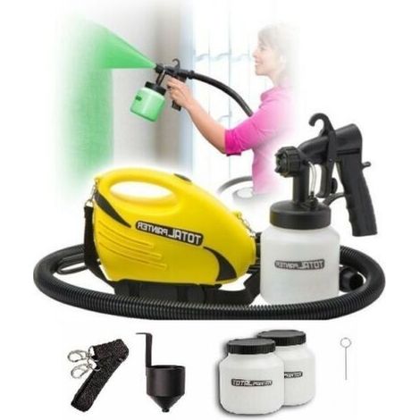 PISTOLA A SPRUZZO TOTAL PAINTER PROFESSIONALE PER VERNICIARE COMPRESSORE
