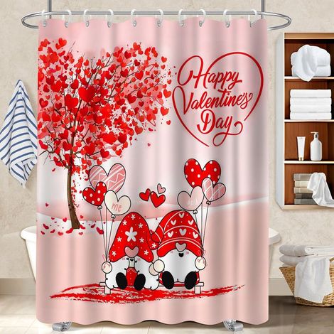 Rideau de douche 180x180 tendance housse de baignoire pour une ambiance tropicale et dépaysante (1/5)