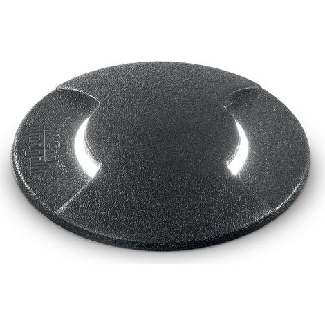 Ideal Lux Lampada da terra Way 1 luce GX53 IP67 nero materie plastiche