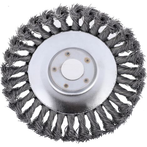 Roue à fil pour tondeuse à gazon, brosse rotative de désherbage pour jardin, accessoires industriels de coupe d'herbe (1/5)