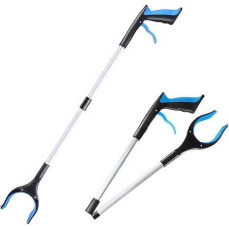 Pince de préhension longue 83 cm – Tête rotative 360° – Aide à la portée – Pour personnes âgées ou handicapées (1/5)