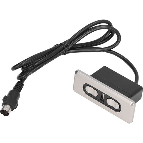 Contrôleur de Fauteuil Recliner Moteur Double 12V/29V avec Port USB et Interrupteur 5P pour Siège Élévateur