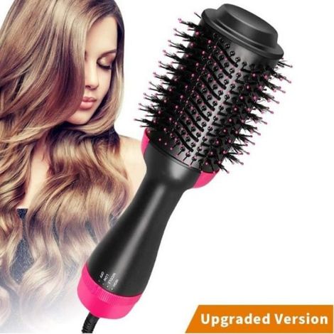 Brosse Soufflante Rotative - Sèche-Cheveux Brosse Lissante Chauffante - Pour Cheveux Humides ou Secs - 1 Pièce (1/5)