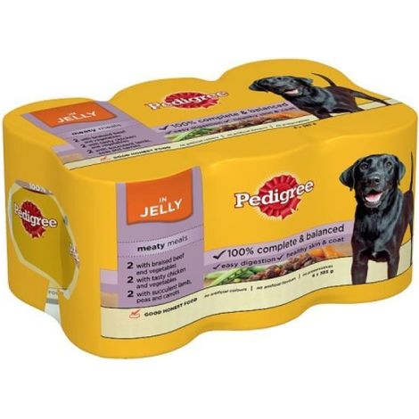 Pedigree CIJ Meaty Meals (6Pk) 400g PK4 - 16236 (1/2)
