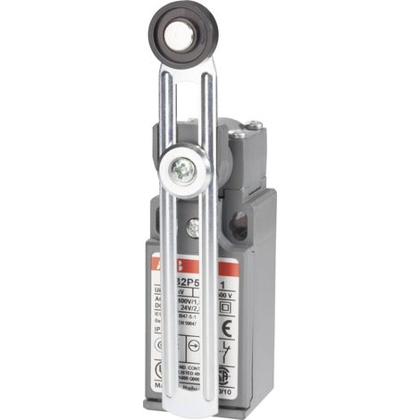 ABB 1SBV010351R1211 LS32P51B11 Interrupteur de fin de course 400 V/AC 1.8 A levier à galet à rappel IP65 1 pc(s)