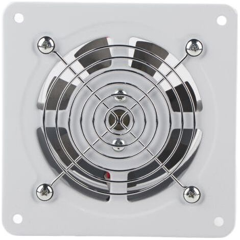Ventilateur extracteur mural silencieux 25 W 220 V pour salle de bain, cuisine, garage, système de ventilation (1/5)