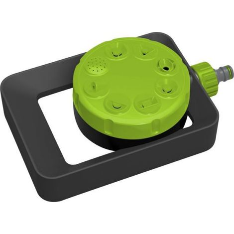 Arroseur Sur Socle - 8 Modes D Arrosage - Raccord Universel UNI FIT - Compatible Tuyaux Jardin - ABS Haute Résistance - Pour Jardin Extérieur - 1 Pièce