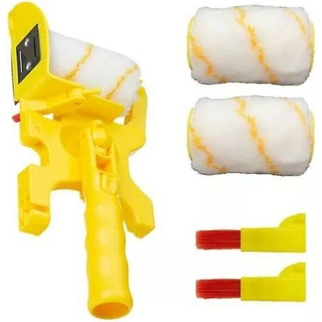 Farbkantenschneider, Stab, Rollenbürste, Latex-Wandmalerpinsel