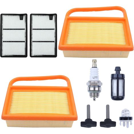 Filtro aria LinDuxe per sega troncatrice Sthil TS410/TS420, con candela, pompetta adescamento e kit filtro carburante, pezzi 4238 140 4401 4238 140 1800 4238 141 0300 (1/4)