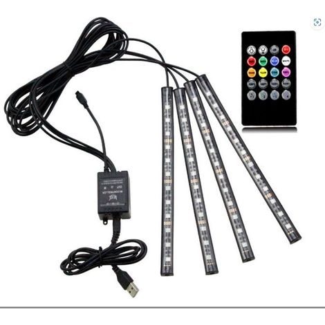 Bande LED prédécoupée, 3 bandes LED flexibles à changement de couleur (1/5)