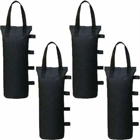 Lot de 4 Poids de Gazebo pour Tonnelle et Pavillon, Sac de Lestage Sable pour Jambes, Tentes Pare-Soleil, Parasol,dolaso (1/5)