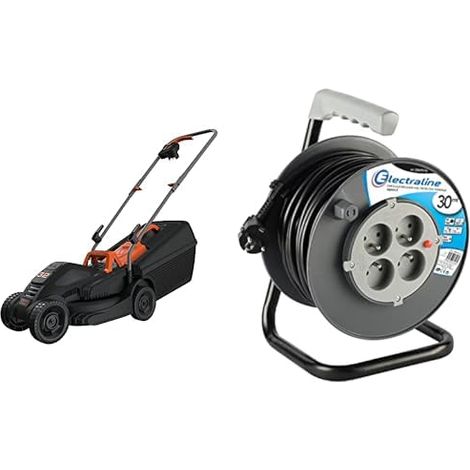 Tondeuse Filaire 1000W, Tondeuse à Gazon Electrique 32 cm (1/5)