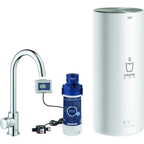 Válvula de columna GROHE Red Mono y caldera tamaño L, caño C, (1/5)