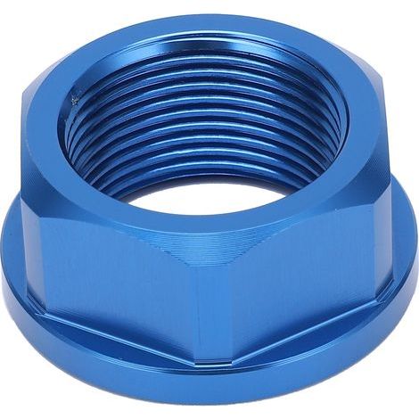 Écrou d'essieu de roue arrière M25 61010086000 de remplacement pour Husqvarna FC/FX/TC/TX 125-450bleu. (1/5)