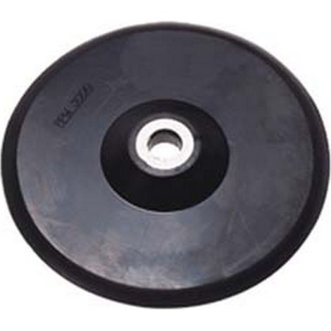 1BL PLATORELLI DI GOMMA CON FORO MM.16 - mm.180 foro mm.16 PG 338.05