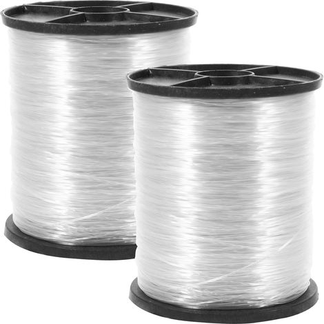 2 rouleaux de fil suspension invisible pour cadres et décorations - (1/5)