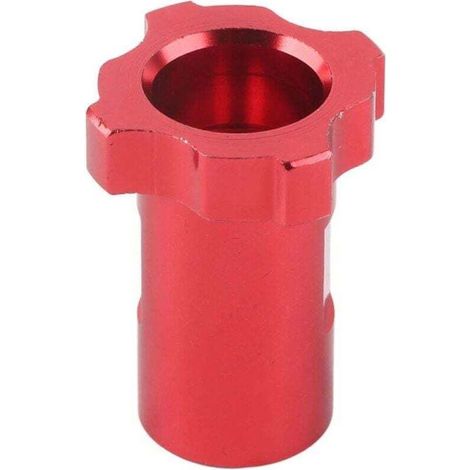 Connecteur de pot de pulvérisation M16 1,5 mm Joints de pot Connecteur de pot jetable en acier inoxydable Adaptateur d'aérographe Filetage interne (1/4)