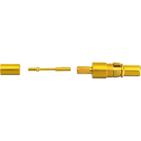 HARTING Koaxialkontakt 50Ohm Kontaktbuchse (F) 1 Stück Werkstoff Kupferlegierung (PBFE/PBTP/PI) - 1 Stück
