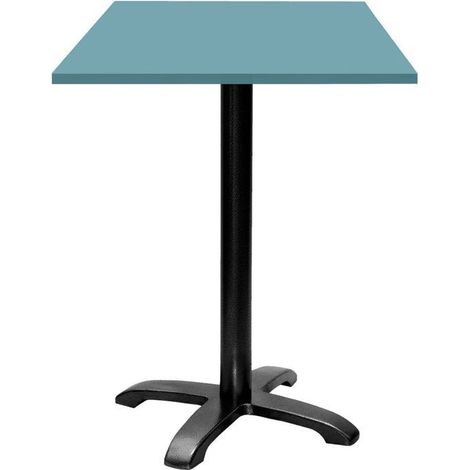 Mange-debout 60 x 60 cm - modèle Bazila bleu cèdre