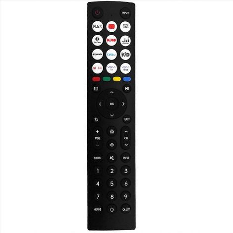 ERF2I36H Smart-TV-Fernbedienung, kompatibel mit 50A53FUV und 55A51HUV – Universalfernbedienung für Smart-TVs (1/5)