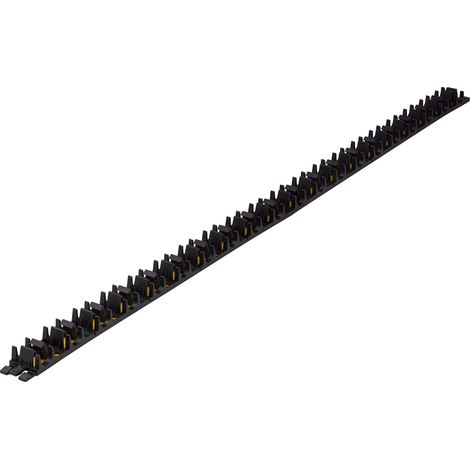 Noyon & Thiebault – Rail adhésif de fixation tube pour plancher chauffant – Adhésif double face – Fixation avec agrafes ou clips – Pour tubes souples 14-22mm – Longueur 1m