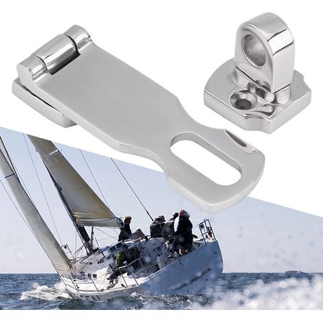 Verrou de Hatch Marine en Acier Inoxydable 75MM, Fermeture Étanche pour Écoutille Bateau (1/5)