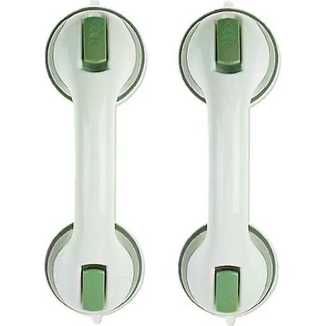 Poignée de douche de sécurité antidérapante avec support pour toilettes et salle de bain, barre d'appui sécurisée avec ventouse.-AquaForge