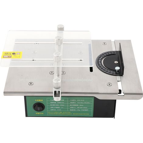 Mini scie circulaire de précision bricolage, machine de découpe électrique réglable pour maison, outil DC12-24V (1/5)