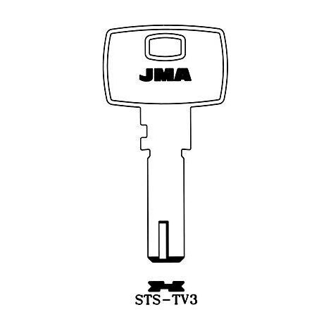 (10 u.) LLAVE EN BRUTO ALPACA SEGUR