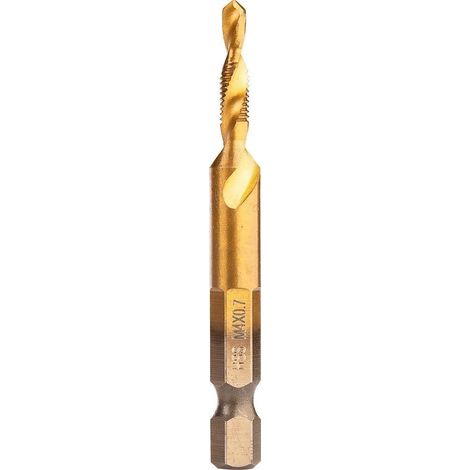 Gewindebohrer neo HSS TiN gold 65 mm Sechskant