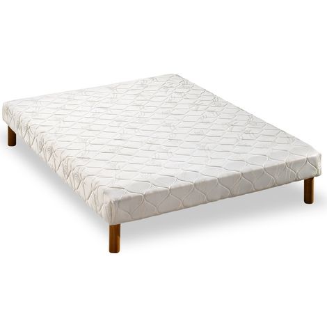 Sommier 14 lattes garni polyéther 130x190cm