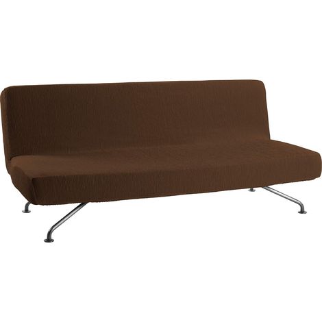Housse de canapé clic clac Modèle 39x60x6 cm Marron (1/5)
