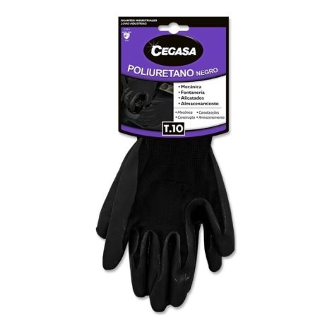 Cegasa Guantes de Trabajo Talla 10
CaracterÃ­sticas:
-ProtecciÃ³n: Riesgos mecÃ¡nicos.
-Uso: MecÃ¡nica, fontanerÃ­a, Alicatados y Almacenamiento.
-Fab