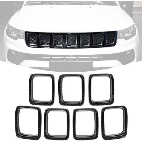 Carbon Fiber Grille Guard for Jeep Compass MP 2017-2020 (1/5)