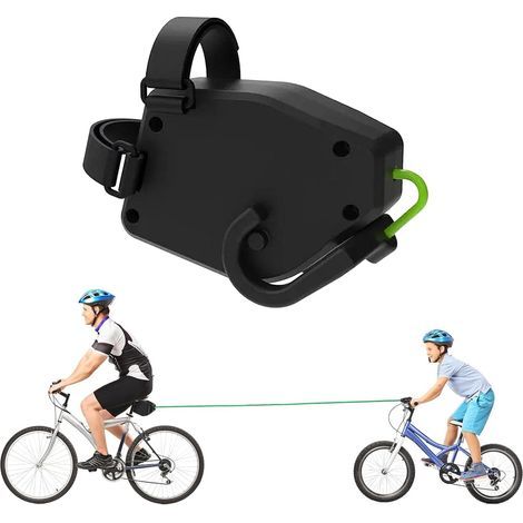 Corde de Remorquage pour Vélo, Tire Vélo Corde de Remorquage, Corde de Remorquage Vélo Rétractable, Sangle de Traction pour Vélo de Montagne et Cyclisme (1/5)