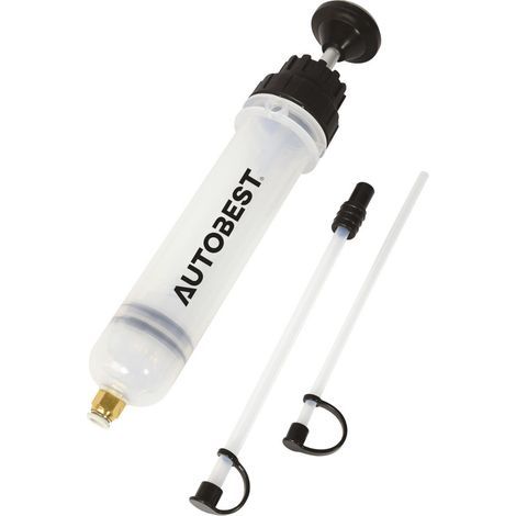 Seringue multi usage 500ml avec tuyaux Ø6mm et Ø8mm, pistolet d'arrosage en plastique transparent gradué pour jardin (1/2)